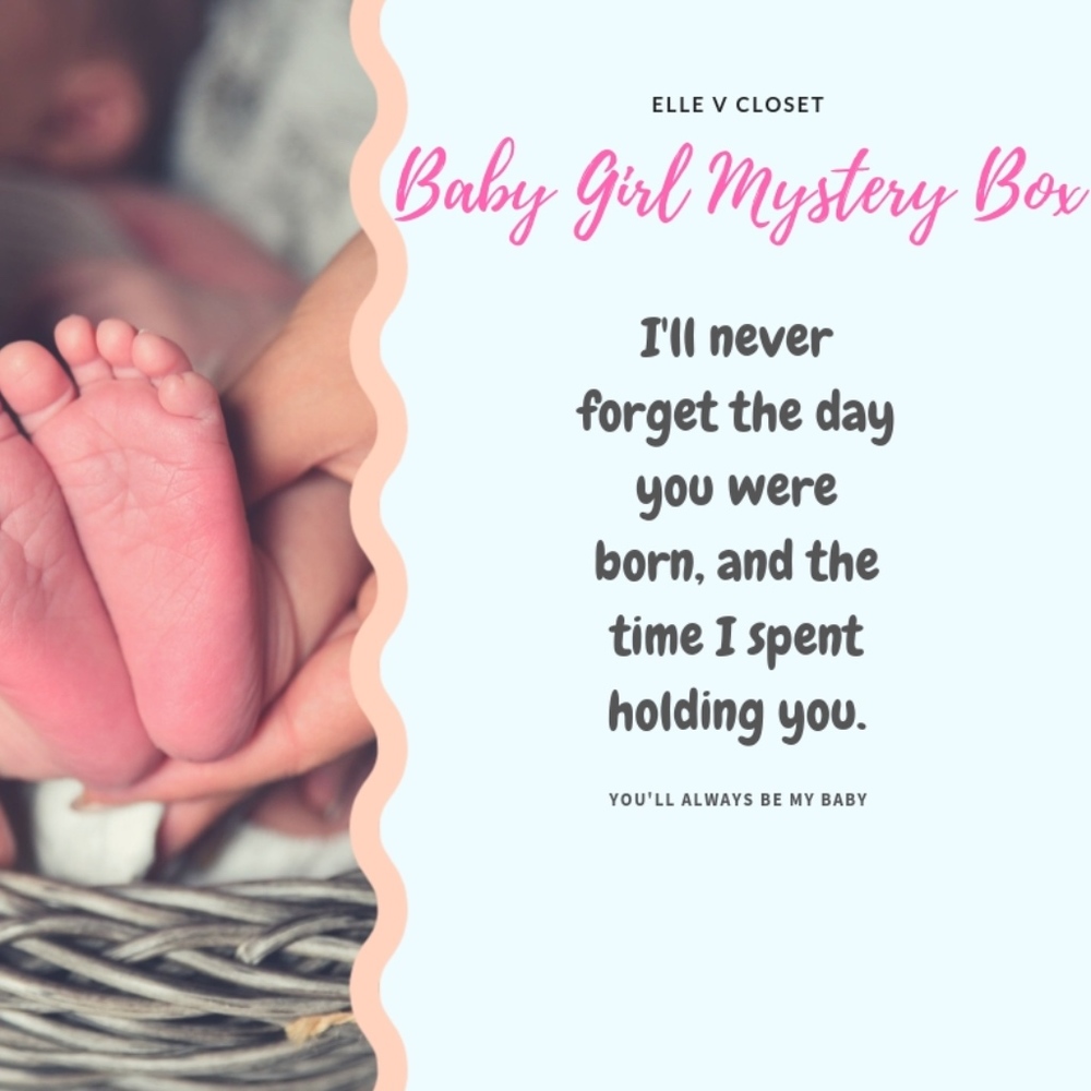 ALL OFFERS ACCEPTED! Baby Girl Mystery Box